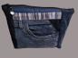 Preview: Kosmetiktasche Allzwecktasche Jeans Upcycling