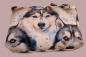 Preview: Kosmetiktasche  Täschchen   Husky  Velours
