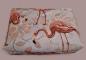 Preview: Kosmetiktasche Täschchen wasserabweisend Flamingos