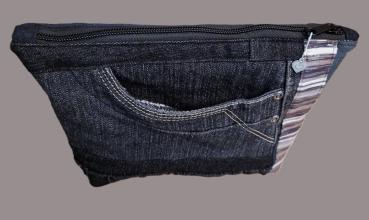 Kosmetiktasche Allzwecktasche Jeans Upcycling
