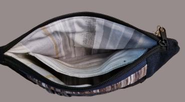 Kosmetiktasche Allzwecktasche Jeans Upcycling