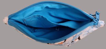Kosmetiktasche Täschchen Pinguine Eisblumen