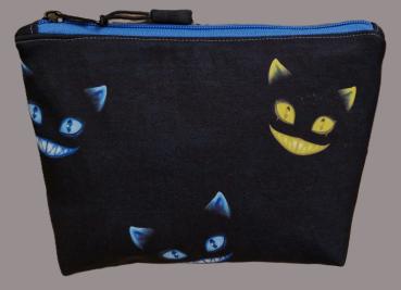 Kosmetiktasche Täschchen aus Softshell Katzen