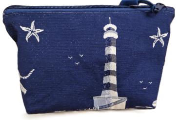 Kosmetiktasche Täschchen  Maritim Leuchtturm