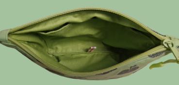 Kosmetiktasche Täschchen  Glitzer Äpfel