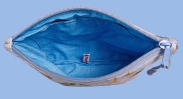 Kosmetiktasche Täschchen  Bulli Palmen
