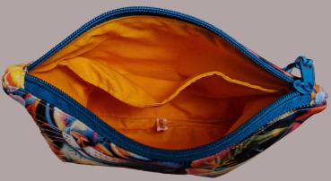 Kosmetiktasche Tasche Medikamente Stifte Krimskrams Katzen bunt