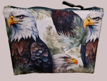Kosmetiktasche Täschchen  wasserabweisend Adler