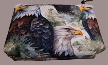 Kosmetiktasche Täschchen  wasserabweisend Adler