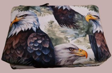 Kosmetiktasche Täschchen  wasserabweisend Adler