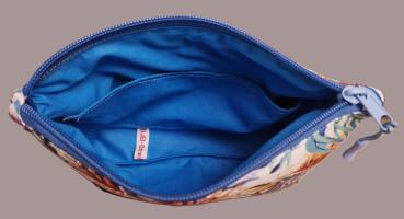 Kosmetiktasche Täschchen wasserabweisend Zebras