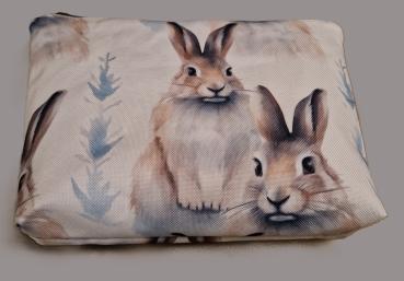 Kosmetiktasche Täschchen wasserabweisend Hase