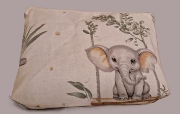 Kosmetiktasche Täschchen Baumwolle  Giraffe Elefant