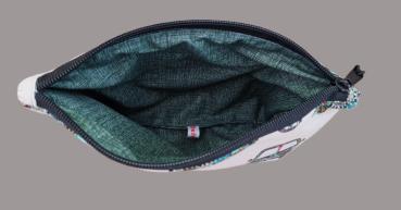 Kosmetiktasche Täschchen Medikamente Krimskrams Baumwolle Bulli