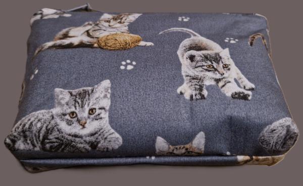 Kosmetiktasche Täschchen Baumwolle  Katzen