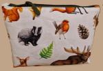 Kosmetiktasche Tasche Medikamente Stifte Krimskrams Waldtiere
